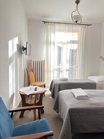 Bozy Dar Bed & Breakfast Krynica Zdroj Bagian luar foto